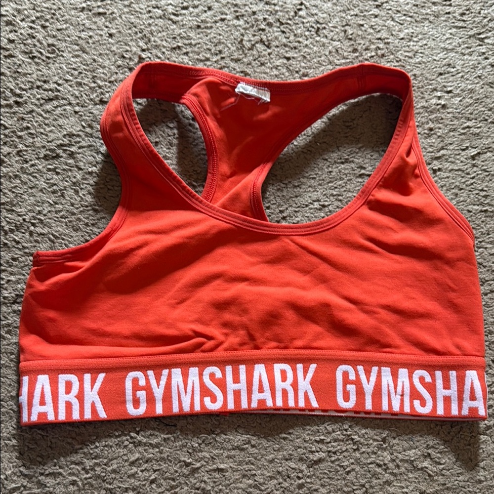 Gymshark Vibrant Orange Sports Bra